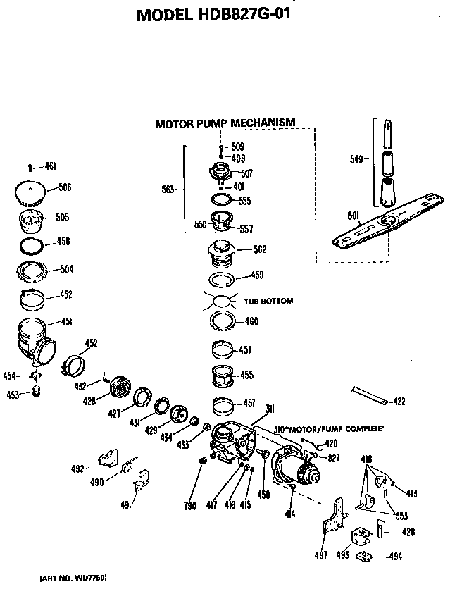 Motor-pump