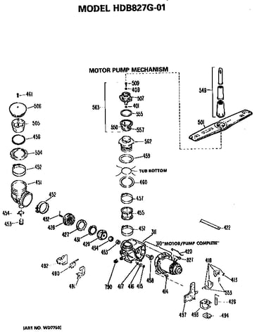 Motor-pump