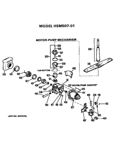 Motor-pump
