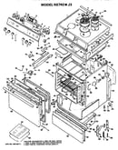Main body/cooktop/controls