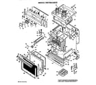 Hotpoint RB735G*H2 main body/cooktop/controls' diagram