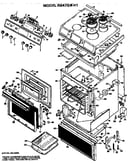 Main body/cooktop/controls
