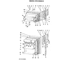 Hotpoint CTX23GGB doors diagram