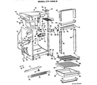 Hotpoint CTF14AGB cabinet parts diagram