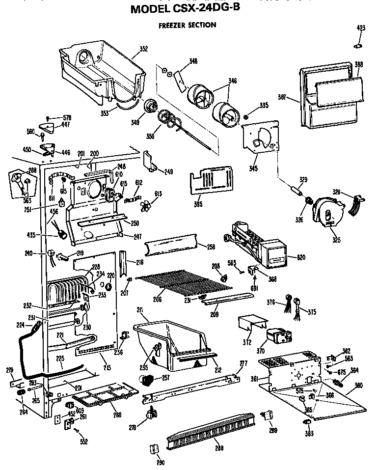 FREEZER SECTION