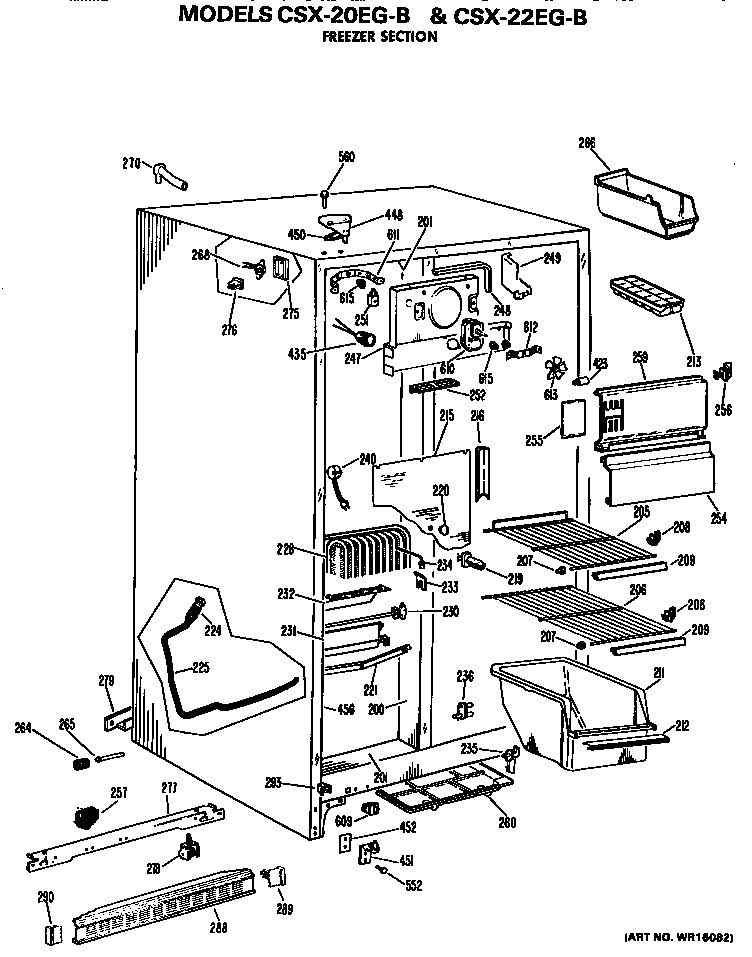 FREEZER SECTION