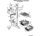 Hotpoint CSX20EGB fresh food section diagram