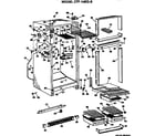 Hotpoint CTF14EGB cabinet parts diagram