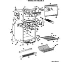 Hotpoint CTX18LGB cabinet parts diagram