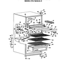 Hotpoint CTA15CGDLWH cabinet parts diagram