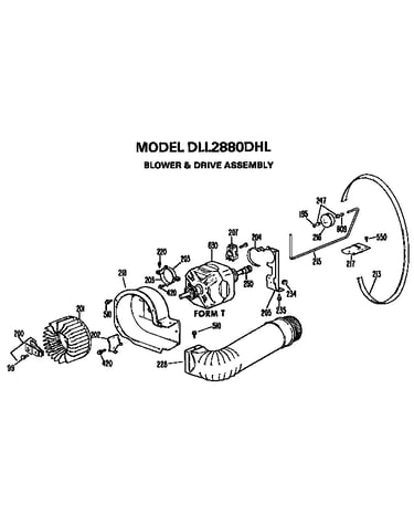 Blower and drive assembly