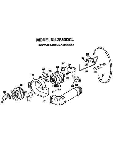 Blower and drive assembly