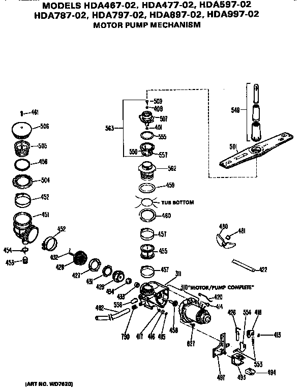 Motor-pump