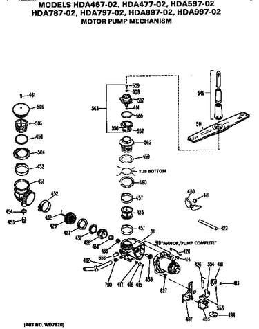 Motor-pump