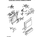 Hotpoint HDA465-04BS front/control panel diagram