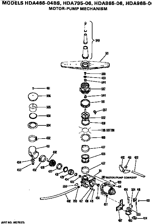 Motor-pump