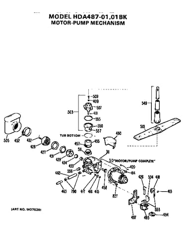 Motor-pump