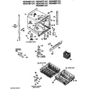 Hotpoint HDA787-01 tub diagram