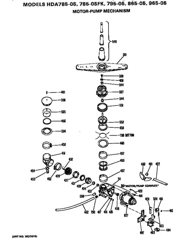 Motor-pump