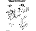 Hotpoint HDA785-01 front/control panel diagram