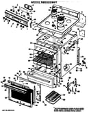 Main body/cooktop/controls