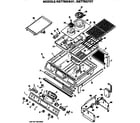 Hotpoint RS779G101 cooktop/controls diagram