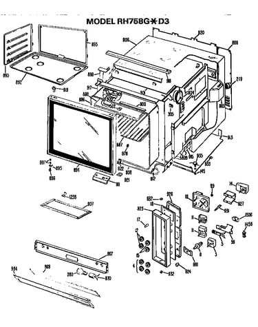 Microwave/controls
