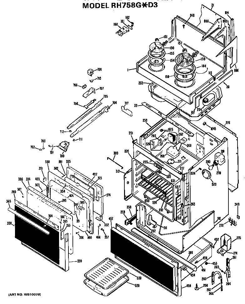 Main body/cooktop