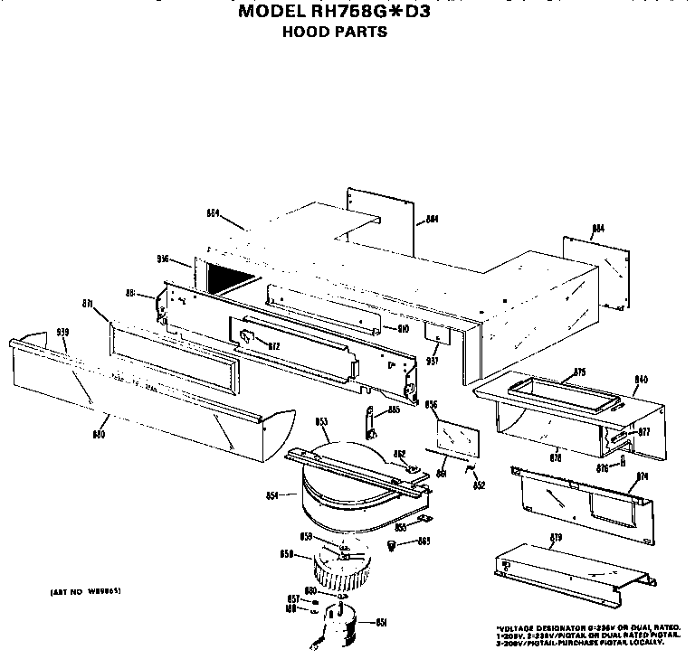 Hood parts