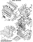 Main body/cooktop/controls