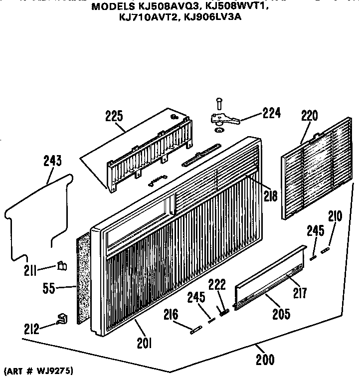 Grille assembly