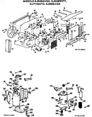 Air flow and compressor assembly