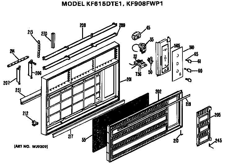 Grille assembly
