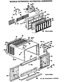 Grille and cabinet assembly