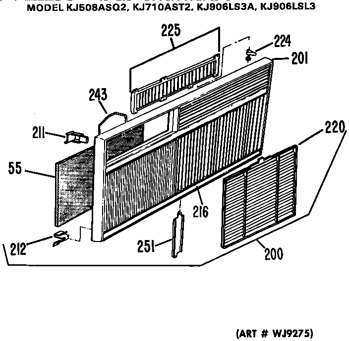 Grille assembly