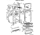 Hotpoint CTF16CGC cabinet parts diagram