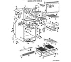 Hotpoint CTX18HGB cabinet parts diagram