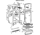 Hotpoint CTF16CGB cabinet parts diagram