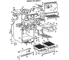 Hotpoint CTF23EFC cabinet parts diagram