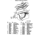 Hotpoint FH25CFB cabinet parts diagram