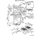 Hotpoint CTF17HFC cabinet parts diagram