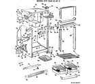 Hotpoint CTF15AFB cabinet parts diagram