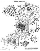 Main body/cooktop/controls