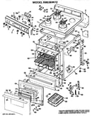 Main body/cooktop/controls