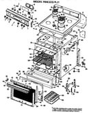 Main body/cooktop/controls
