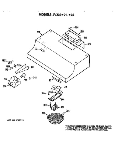 Parts diagram