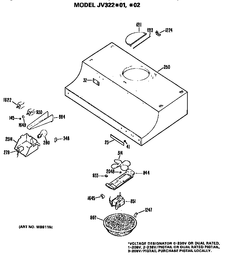 Parts diagram