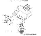 GE JGBS12GER4 hood diagram