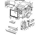 Hotpoint RH758G*D2 upper oven/controls diagram