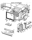 Upper oven/controls